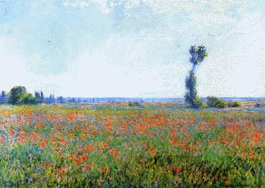 Claude Monet Poppy Field oil painting picture